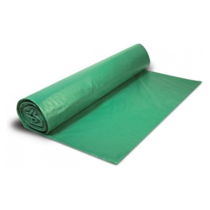 Bolsa Basura 80x105 cm.  g-150 verde (r. 10 bl.)
