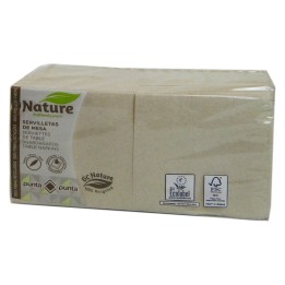 Servilleta Nature (GC) p&p 20x20 cm.  2 h. marrón (cj. 3000 serv.)