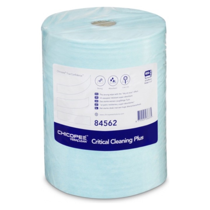Paño Critical Cleaning Plus 29x37 cm. turquesa (r. 400 un.)