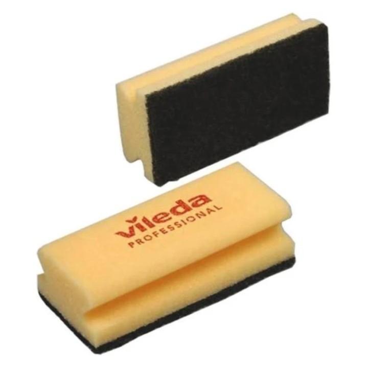 Salvauñas Vileda 15x7 cm. negro (pq. 10 un.)