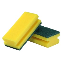 Salvauñas Scotch Brite 3m 70x150 mm.  verde (pq. 10 un.)