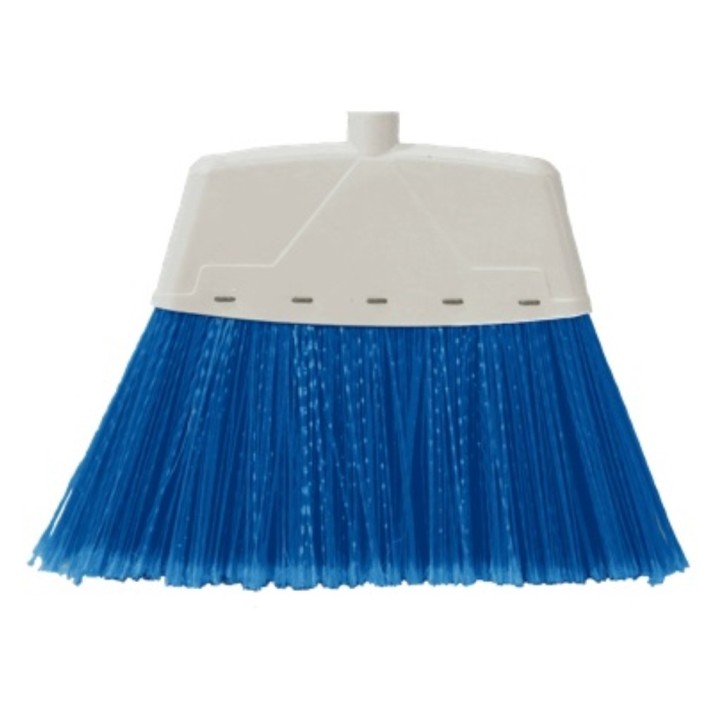 Escoba plana s/mango Mill-Plast azul