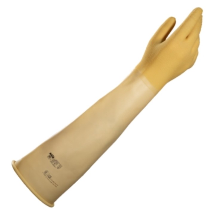 Guante Alto 285 mapa látex 60 cm.  t. 10 (1 par.)
