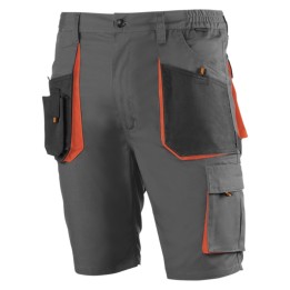 Pantalón corto T. 46-48 (L) gris/negro