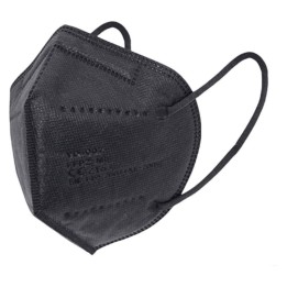 Mascarilla FFP2 CE2163 negro (pq. 20 un.)