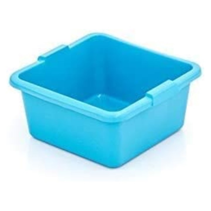 Cubeta cuadrada 10 l. azul