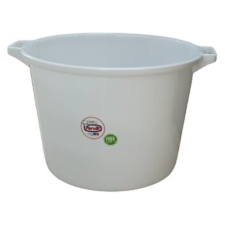 Barreño alimentario 40 l. blanco