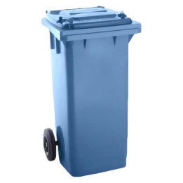 Contenedor c/ruedas s/pedal 480x543x927 mm. 120 l.  azul (1 un.)