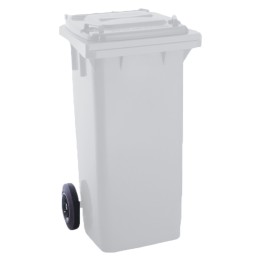 Contenedor c/ruedas s/pedal 120 l. blanco