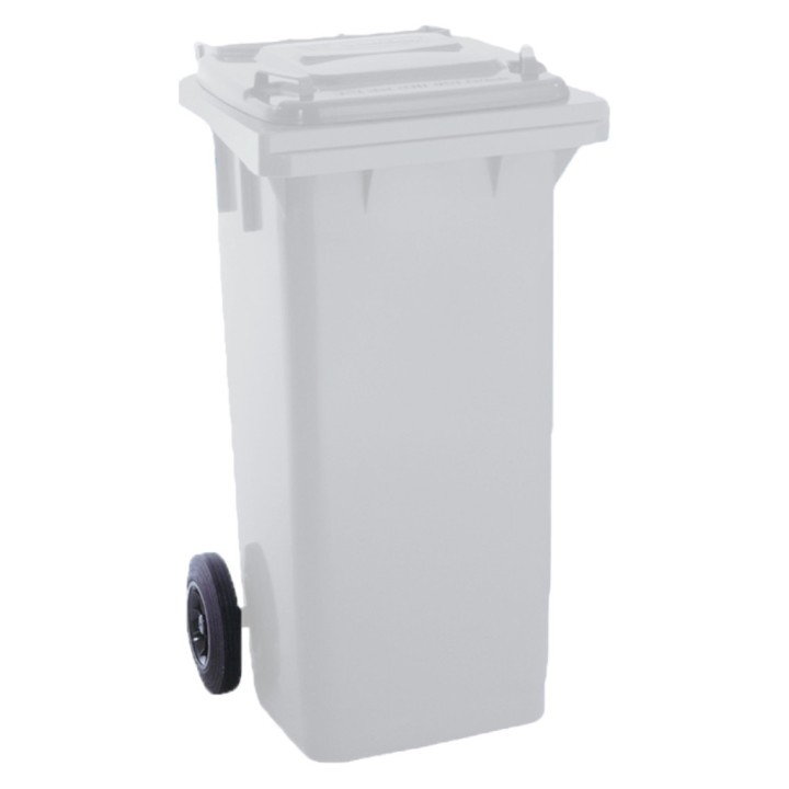 Contenedor c/ruedas s/pedal 120 l. blanco