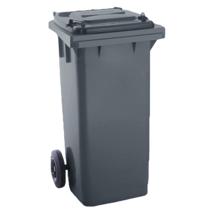 Contenedor c/ruedas s/pedal 120 l. gris