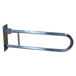 Barra abatible Aisi 305 inox satinado 80 cm.