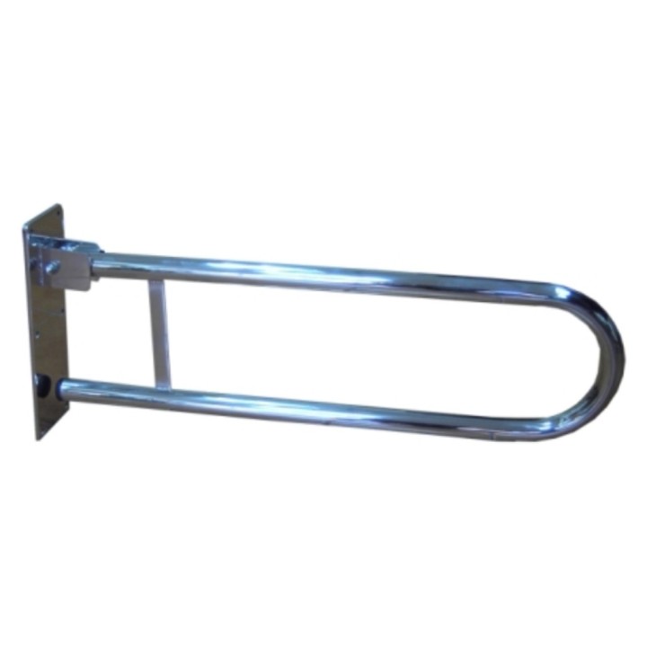 Barra abatible Aisi 305 inox satinado 80 cm.