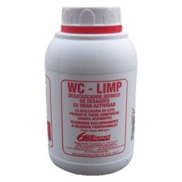 Desatascador tuberías profesional WC Limp (bt. 0,8 kg.)