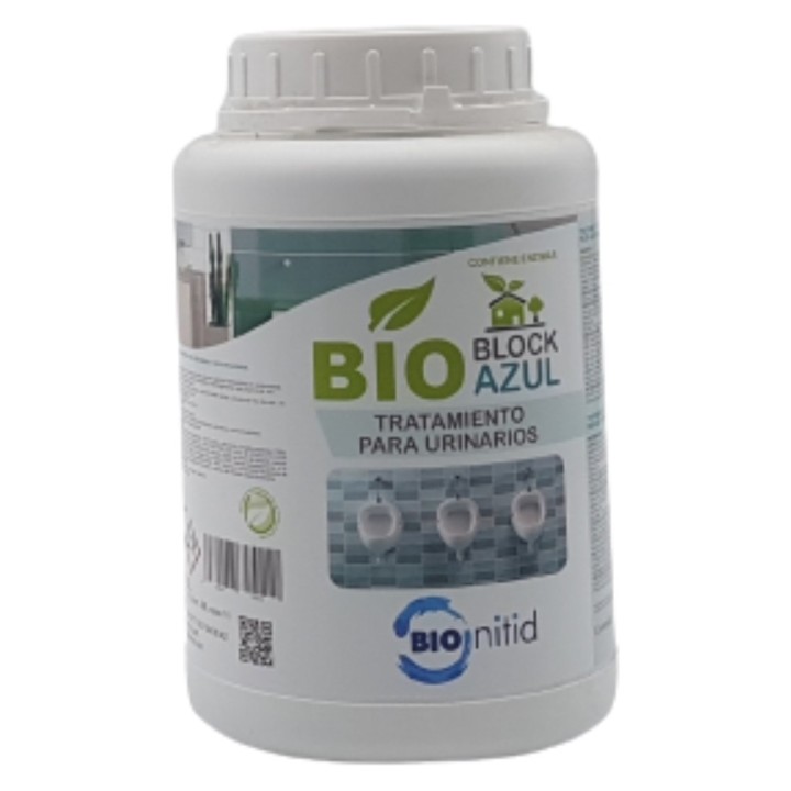 Pastilla urinario c/enzimas Bioblock azul (bote 1 kg.)