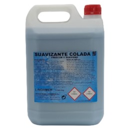 Suavizante colada Lindamer azul (cj. 4 gf. 5 kg.)