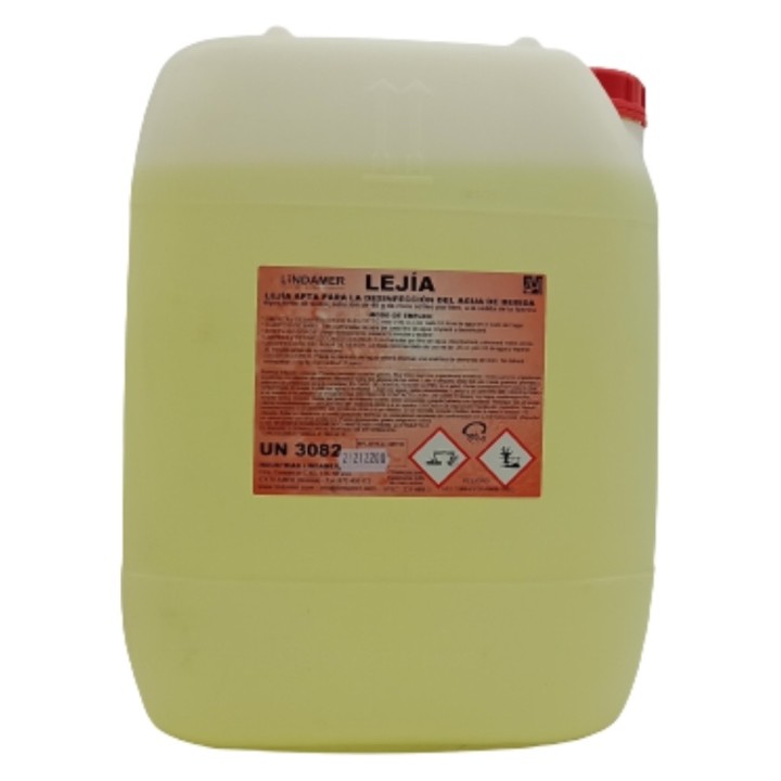 Lejía comercial Lindamer (gf. 20 kg.)