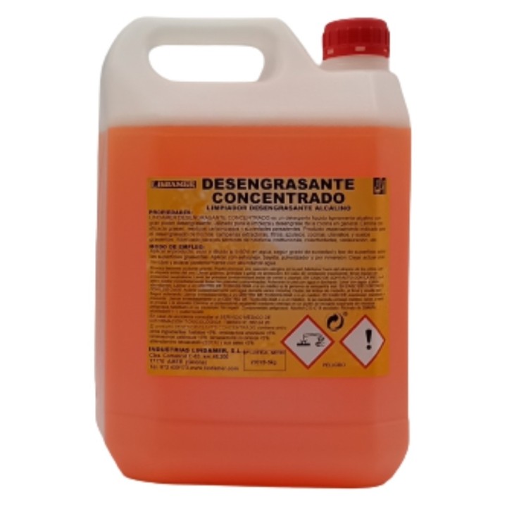 Desengrasante concentrado Lindamer (cj. 4 gf. 5 kg.)