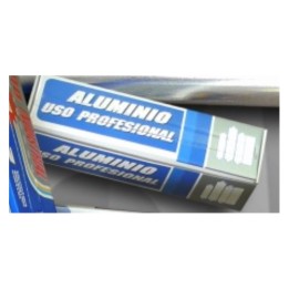Aluminio Letras (un. 1750 g.) 29 cm.  11 micras blanco (1 un.)