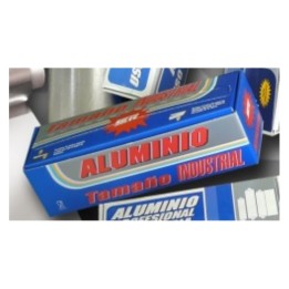 Aluminio Letras (un. 2400 g.) 29 cm.  11 micras rojo (1 un.)