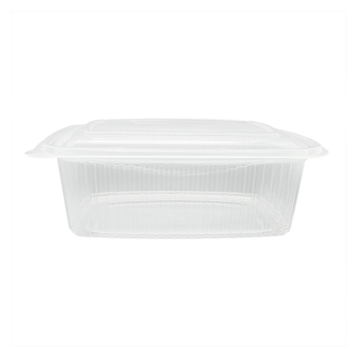 Recipiente c/tapa 1000 cc. pp 190x150x60 mm.  (pq. 50 recip.)