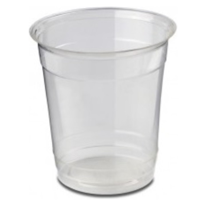 Vaso PLA compostable 250 cc.  (pq. 50 un.)
