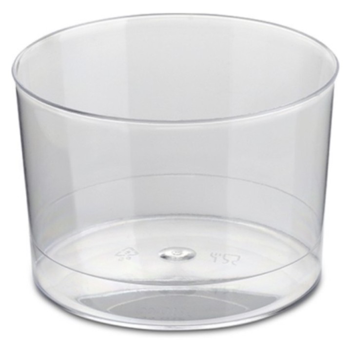 Vaso Chiquito ps 210 cc.  transparente (cj. 240 un.)