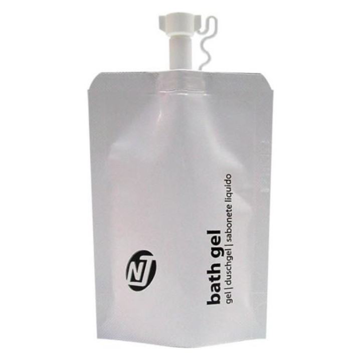 Champú línea NT nacar Doypack azul (cj. 200 un. 35 ml.)