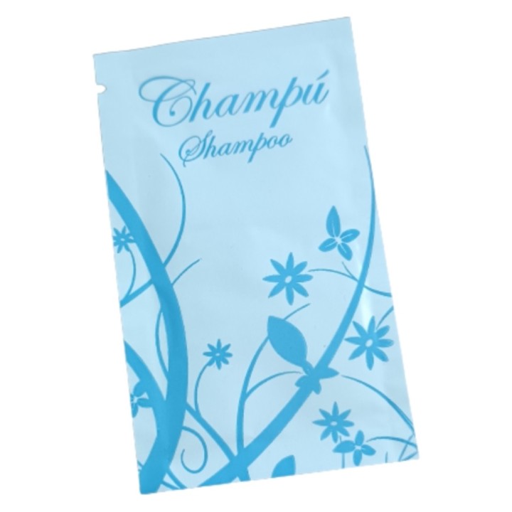 Champú sobre standard 6x10 cm. (cj. 1000 un.)