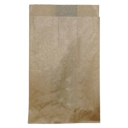 Bolsa papel bollería pequeña kraft 12+6x20 cm.  (pq. 1000 un.)