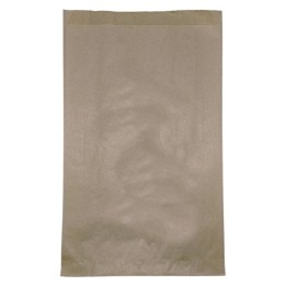 Bolsa papel bollería grande kraft 20+5x32 cm.  (pq. 1000 un.)
