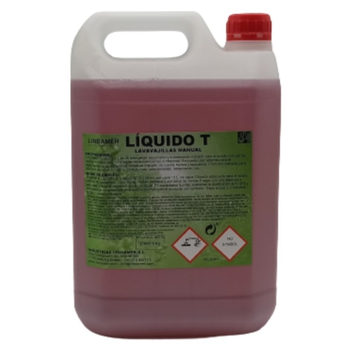 Lavavajillas manual Liquido T (Lindamer) (gf. 5 kg.)