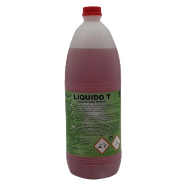 Lavavajillas manual Liquido T (Lindamer) (cj. 12 bt. 2 kg.)