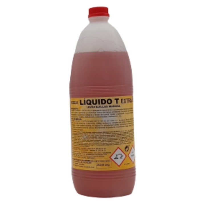 Lavavajillas manual Liquido T Extra (Lindamer) (cj. 12 bt. 2 kg.)