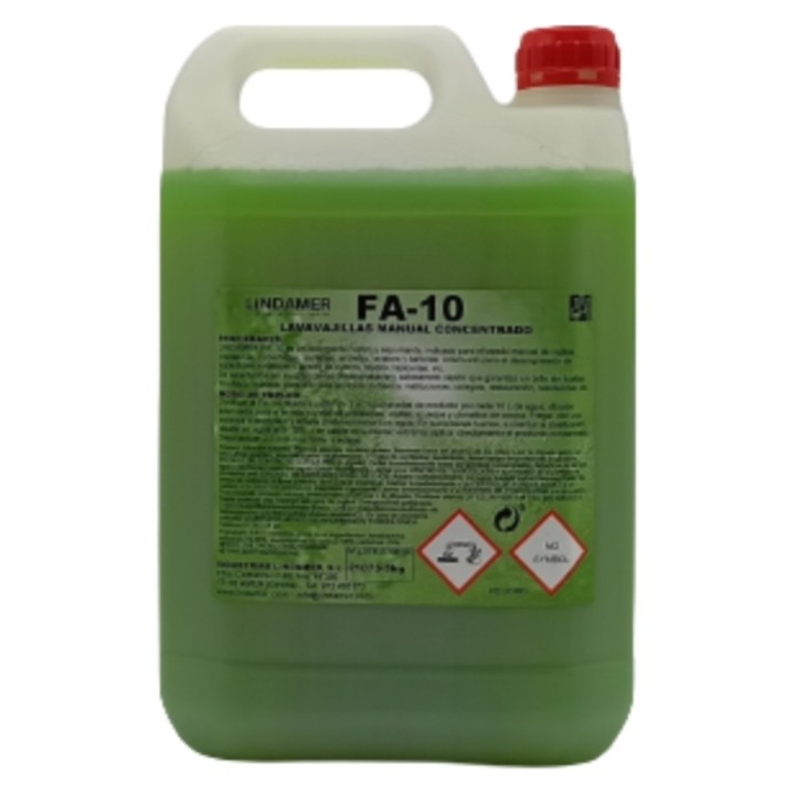 Lavavajillas manual FA-10 (Lindamer) (cj. 4 gf. 5 kg.)