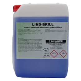 Abrillantador lavavajillas aguas duras Lind-Brill (Lindamer) (gf. 10 kg.)