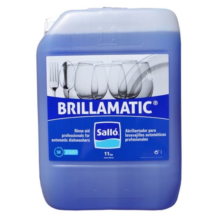 Abrillantador lavavajillas todo tipo de aguas Brillamatic (Salló) (gf. 11 kg.)