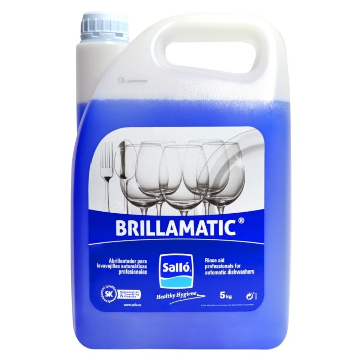Abrillantador lavavajillas todo tipo de aguas Brillamatic (Salló) (gf. 5 kg.)