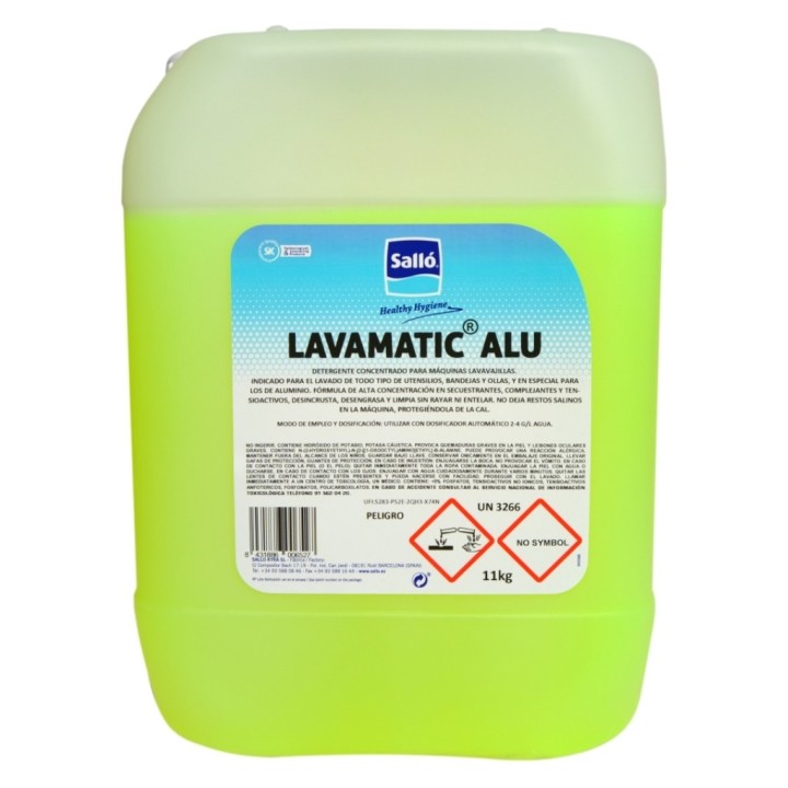 Lavavajillas para aluminio Lavamatic ALU (Salló) (gf. 11 kg.)