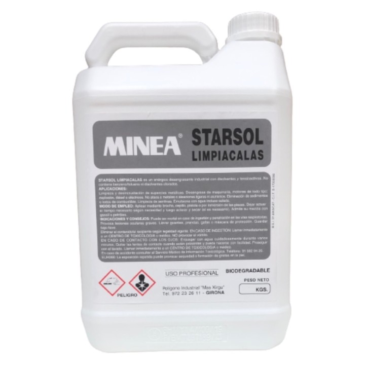 Desengrasante industrial Starsol Limpiacalas (Minea) (gf. 4 kg.)