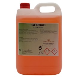 Gel manos germicida Gerbac (Lindamer) (gf. 5 kg.)