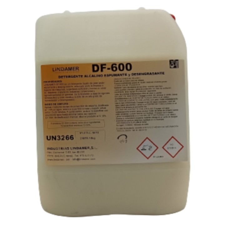 DF-600 Detergente espumante alclino lindamer (gf. 10 kg.)