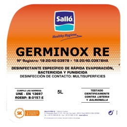 Desinfectante superf. germinox re classic salló  (gf. 5 kg.)