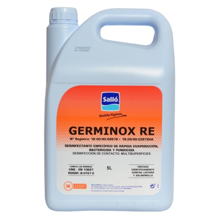 Desinfectante superf. germinox re classic salló  (gf. 5 kg.)