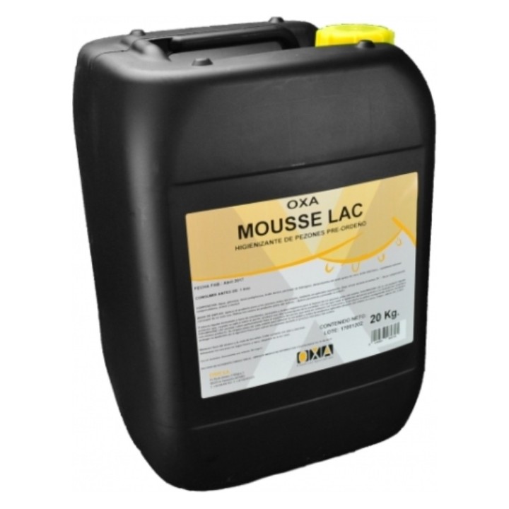 Oxa-Mousse LAC Higie. Pezones Pre-Ordeno (gf. 20 kg.)
