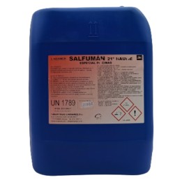 Salfumán concentrado 33% 21° Bé especial piscinas Lindamer (gf. 24 kg.)
