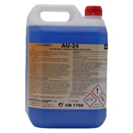 Algicida desinfectante líquido 20% AU-24 (Lindamer) (gf. 5 kg.)