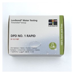 Pastilla DPD nº1 rapid cloro (01424) libre (pq. 250 un.)