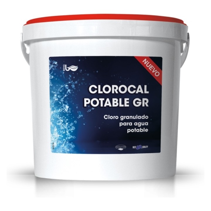 Clorocal potable granulado Hipoclorito cálcico (cb. 5 kg.)
