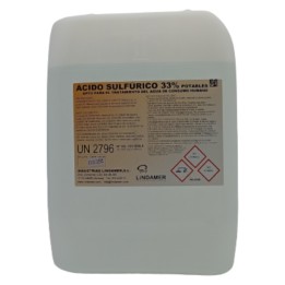 Ácido sulfúrico 33% potables (gf. 25 kg.)